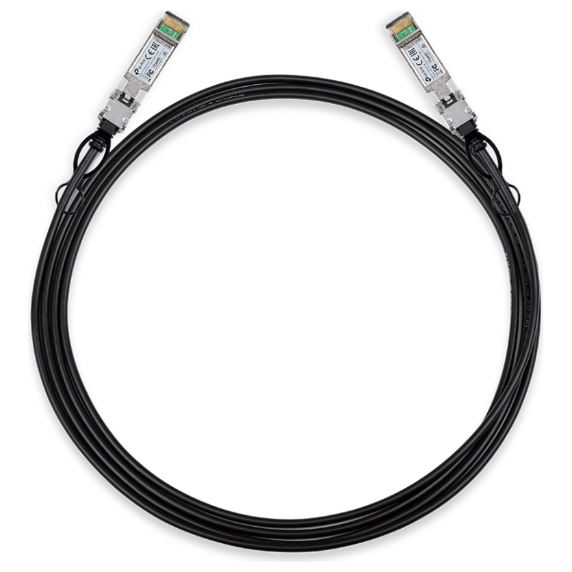 A large main feature product image of TP-Link SM5220-3M 3 Meters 10G SFP+ Direct Attach Cable
