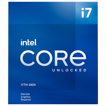 Product image of Intel Core i7 11700KF Rocket Lake 8 Core 16 Thread Up To 4.9Ghz LGA1200 - No HSF/No iGPU Retail Box - Click for product page of Intel Core i7 11700KF Rocket Lake 8 Core 16 Thread Up To 4.9Ghz LGA1200 - No HSF/No iGPU Retail Box