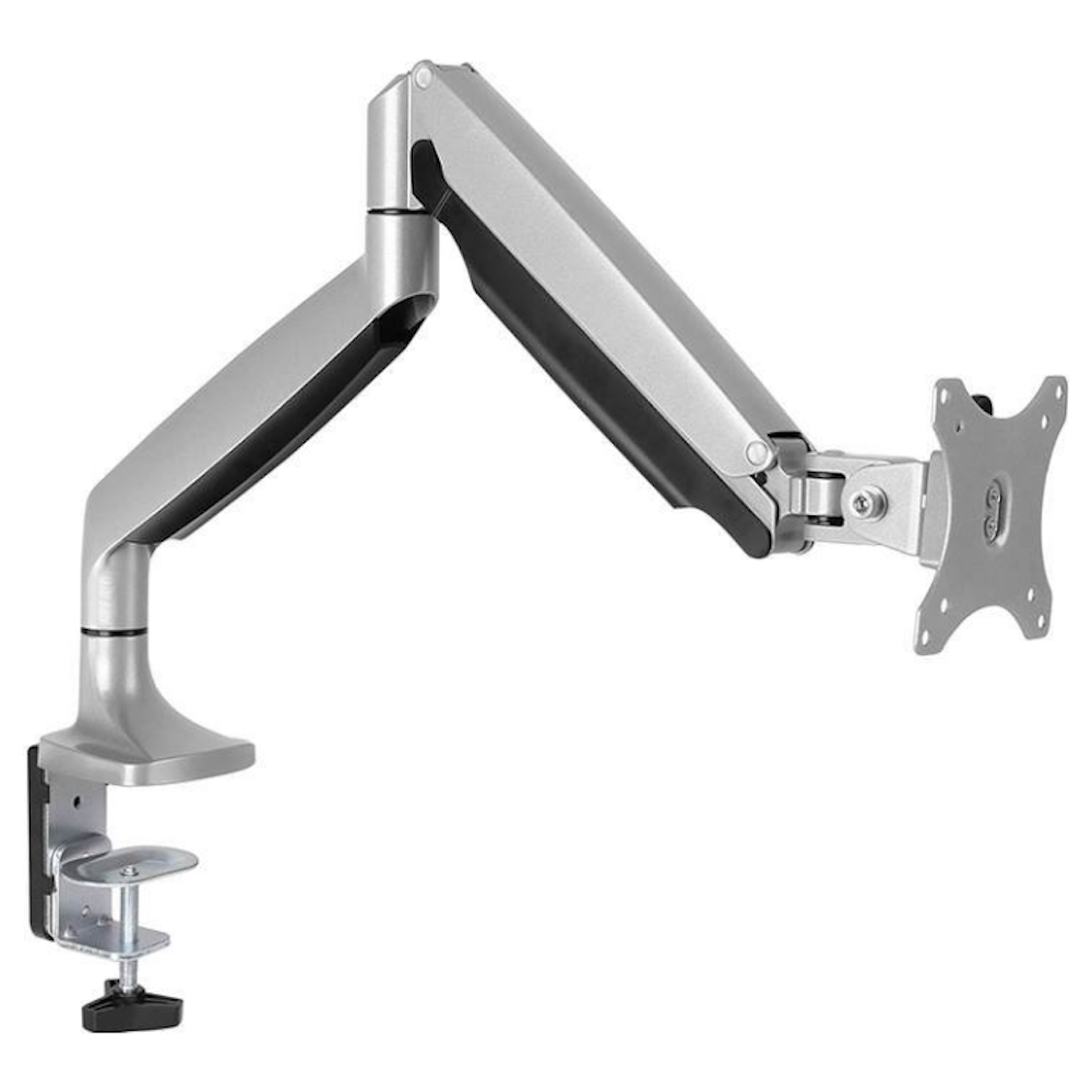 A large main feature product image of Brateck Aluminium Counterbalance Single Monitor Arm 13"-32"