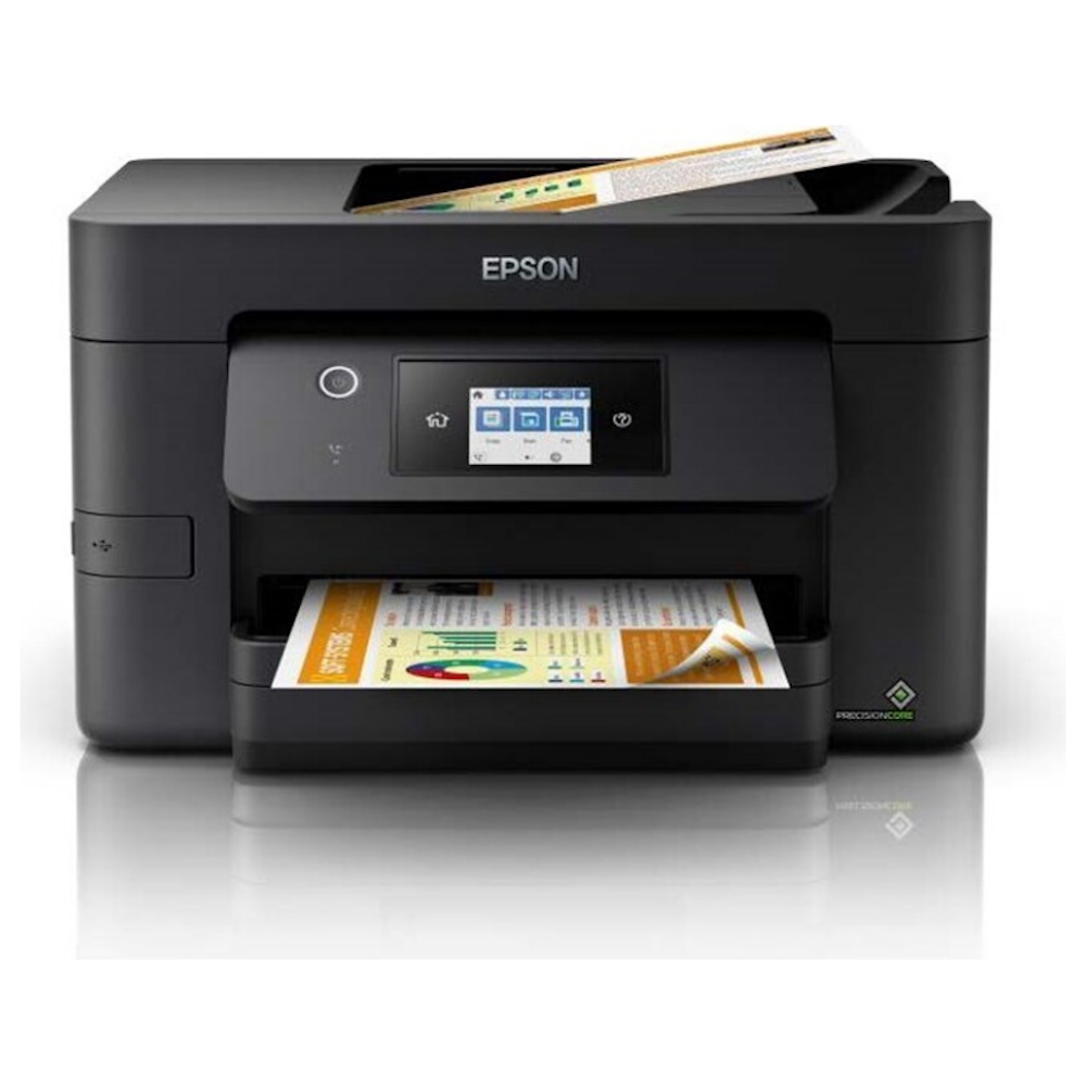 A large main feature product image of Epson WorkForce A4 Precision Core WF-3825 Multifunction Wireless Printer