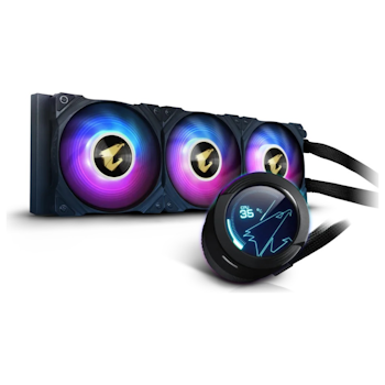Product image of Gigabyte Aorus Waterforce X 360 RGB AIO Liquid Cooler 360mm - Click for product page of Gigabyte Aorus Waterforce X 360 RGB AIO Liquid Cooler 360mm