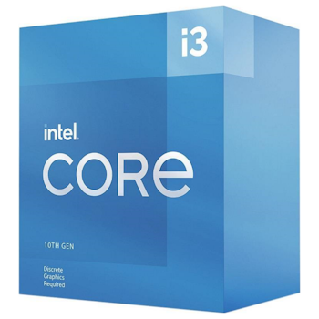 Product image of Intel Core i3 10105F Comet Lake Refresh 4 Core 8 Thread Up To 4.4Ghz LGA1200 - No iGPU Retail Box - Click for product page of Intel Core i3 10105F Comet Lake Refresh 4 Core 8 Thread Up To 4.4Ghz LGA1200 - No iGPU Retail Box