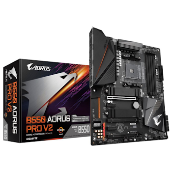 Product image of Gigabyte B550 Aorus Pro V2 AM4 ATX Desktop Motherboard - Click for product page of Gigabyte B550 Aorus Pro V2 AM4 ATX Desktop Motherboard