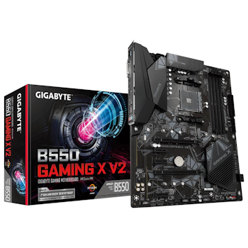 Product image of Gigabyte B550 Gaming X V2 AM4 ATX Desktop Motherboard - Click for product page of Gigabyte B550 Gaming X V2 AM4 ATX Desktop Motherboard