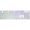 A product image of Cooler Master MasterKeys SK653 RGB Wireless Mechanical Keyboard White Edition (Low Profile Blue Switch) 