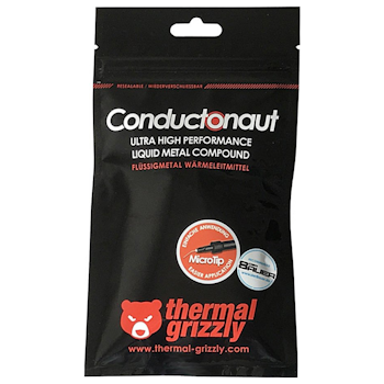 Product image of Thermal Grizzly Conductonaut Liquid Metal - 1 g - Click for product page of Thermal Grizzly Conductonaut Liquid Metal - 1 g