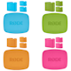 A small tile product image of RODE COLORS 1 Coloured Identification Tags for the NT-USB Mini