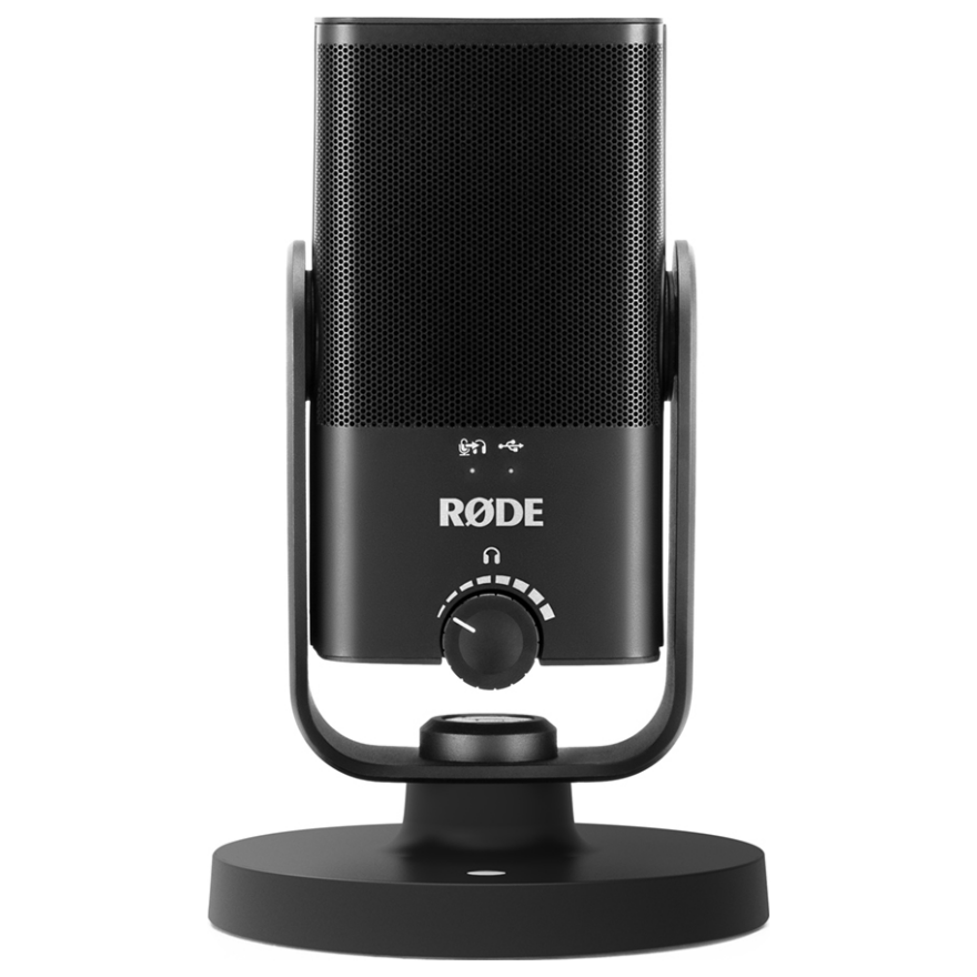 A large main feature product image of RODE NT-USB Mini - Studio-Quality USB Microphone