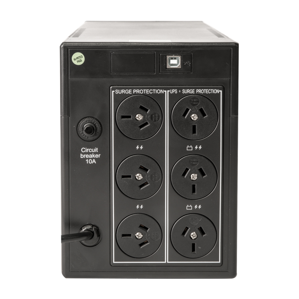 A large main feature product image of PowerShield Defender LCD 2KVA UPS
