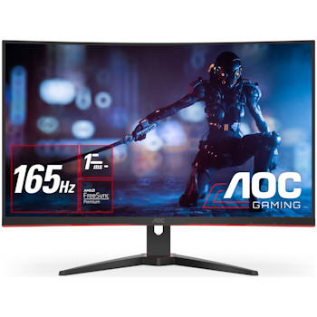 Product image of AOC C32G2E 31.5" Curved FHD FreeSync Premium 165Hz 1MS VA LED Gaming Monitor - Click for product page of AOC C32G2E 31.5" Curved FHD FreeSync Premium 165Hz 1MS VA LED Gaming Monitor