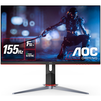 Product image of AOC Q27G2S 27" QHD G-SYNC-C 155Hz 1MS IPS LED Gaming Monitor - Click for product page of AOC Q27G2S 27" QHD G-SYNC-C 155Hz 1MS IPS LED Gaming Monitor