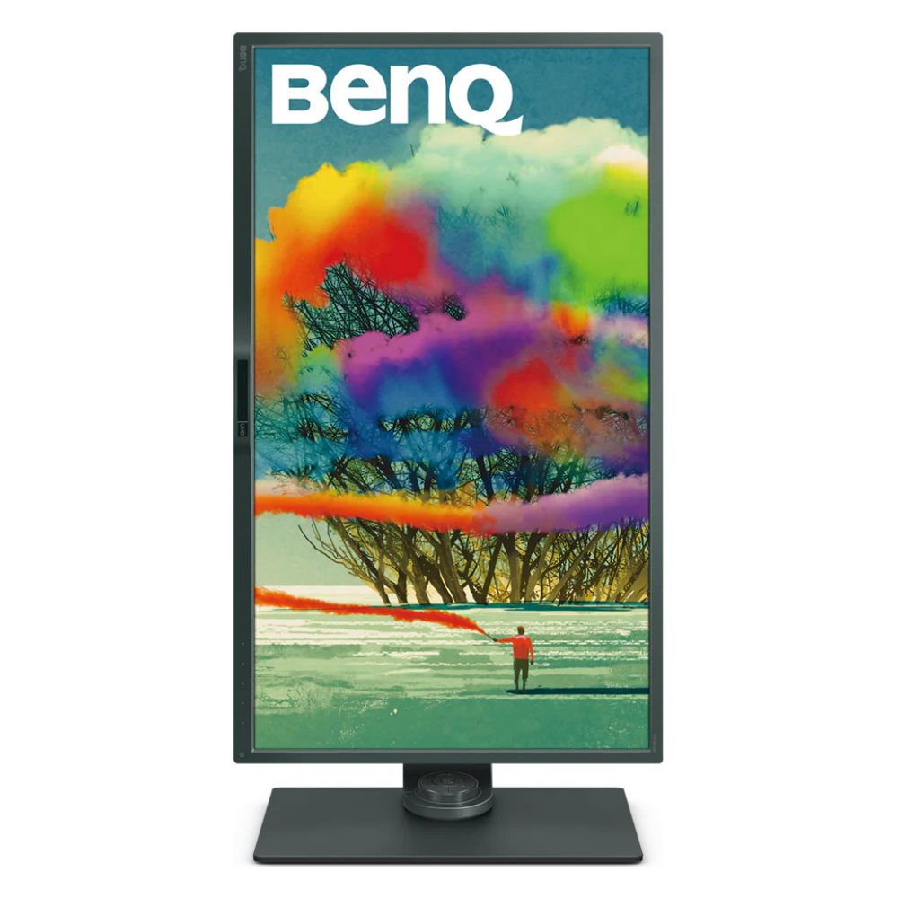 A large main feature product image of BenQ DesignVue PD3200U 32" UHD 4K 60Hz 4MS IPS LED Professional Monitor