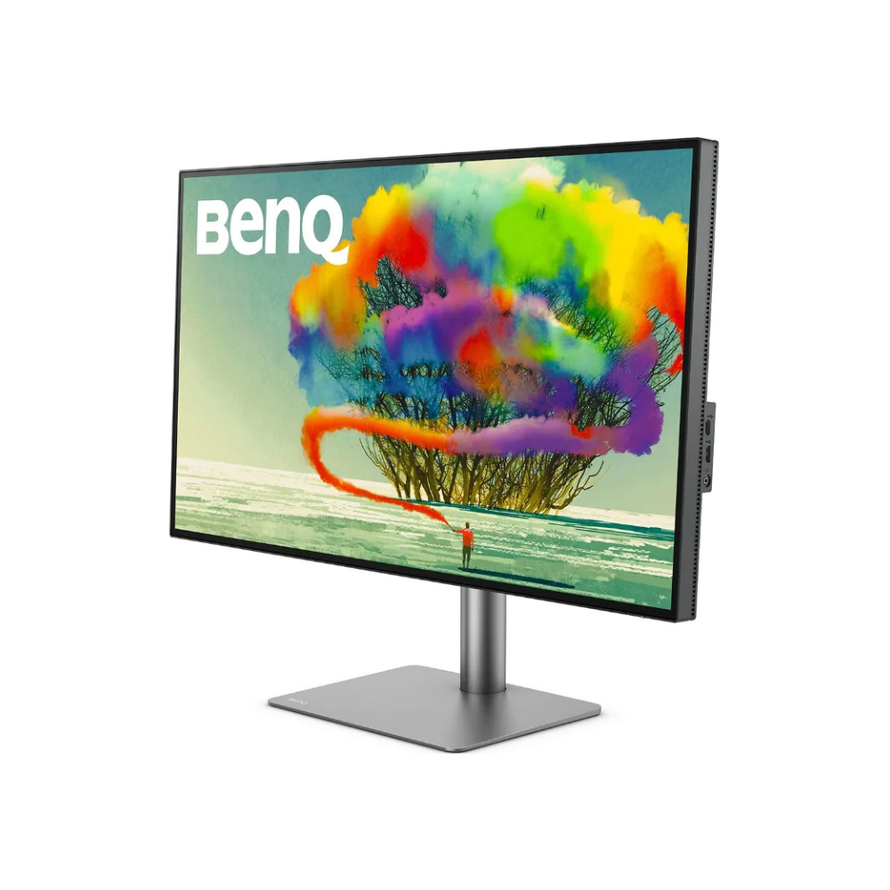 A large main feature product image of BenQ DesignVue PD3220U 31.5" UHD 4K 60Hz 5MS IPS LED Professional Monitor
