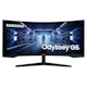 A small tile product image of Samsung Odyssey G55T 34" Curved 1440p Ultrawide 165Hz VA Monitor
