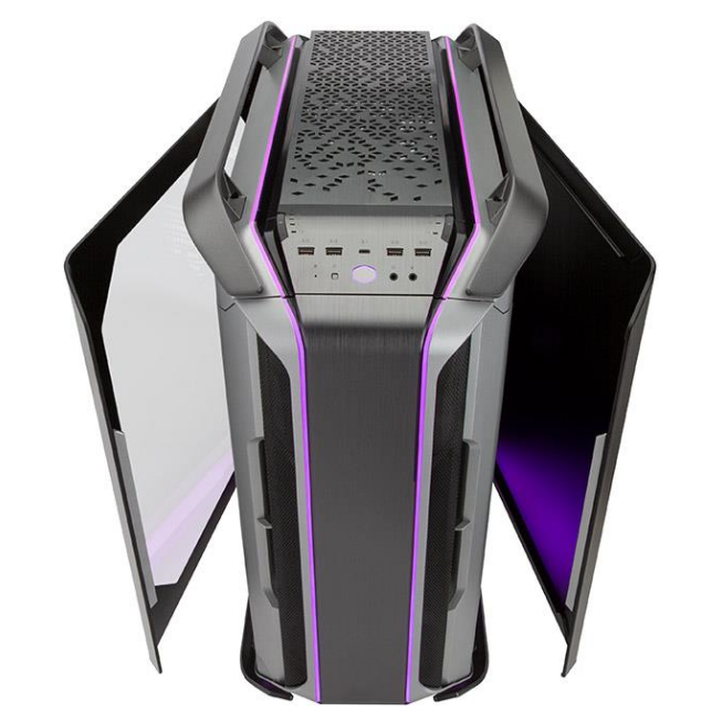 A large main feature product image of Cooler Master Cosmos C700M ARGB Full Tower Case (Silver)