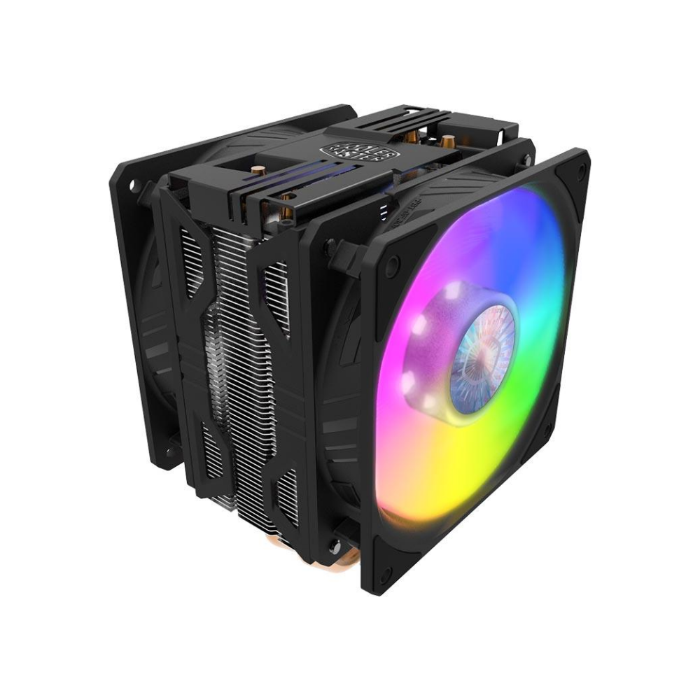 A large main feature product image of Cooler Master Hyper 212 LED Turbo ARGB