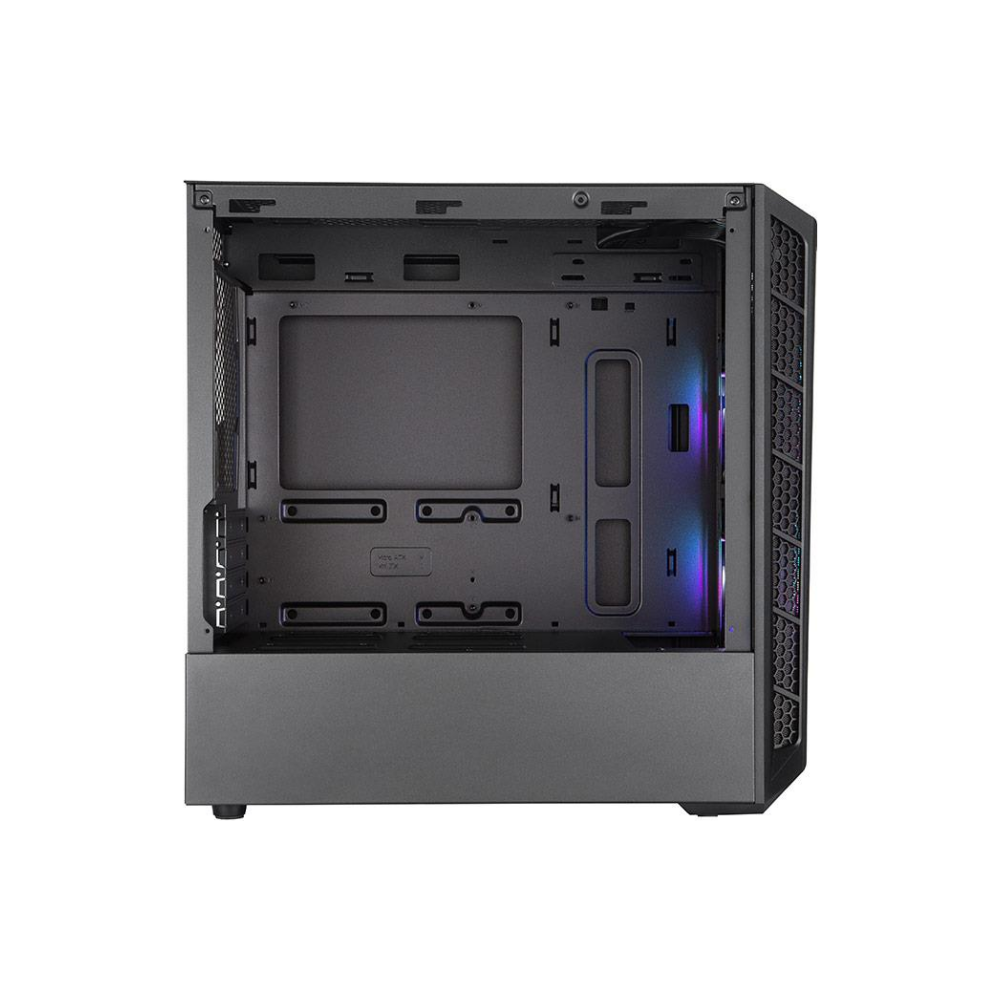 A large main feature product image of Cooler Master MasterBox MB311L ARGB Mini Tower Case - Black