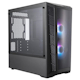 A small tile product image of Cooler Master MasterBox MB320L ARGB Micro Tower Case (Black)