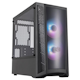 A small tile product image of Cooler Master MasterBox MB320L ARGB Micro Tower Case (Black)