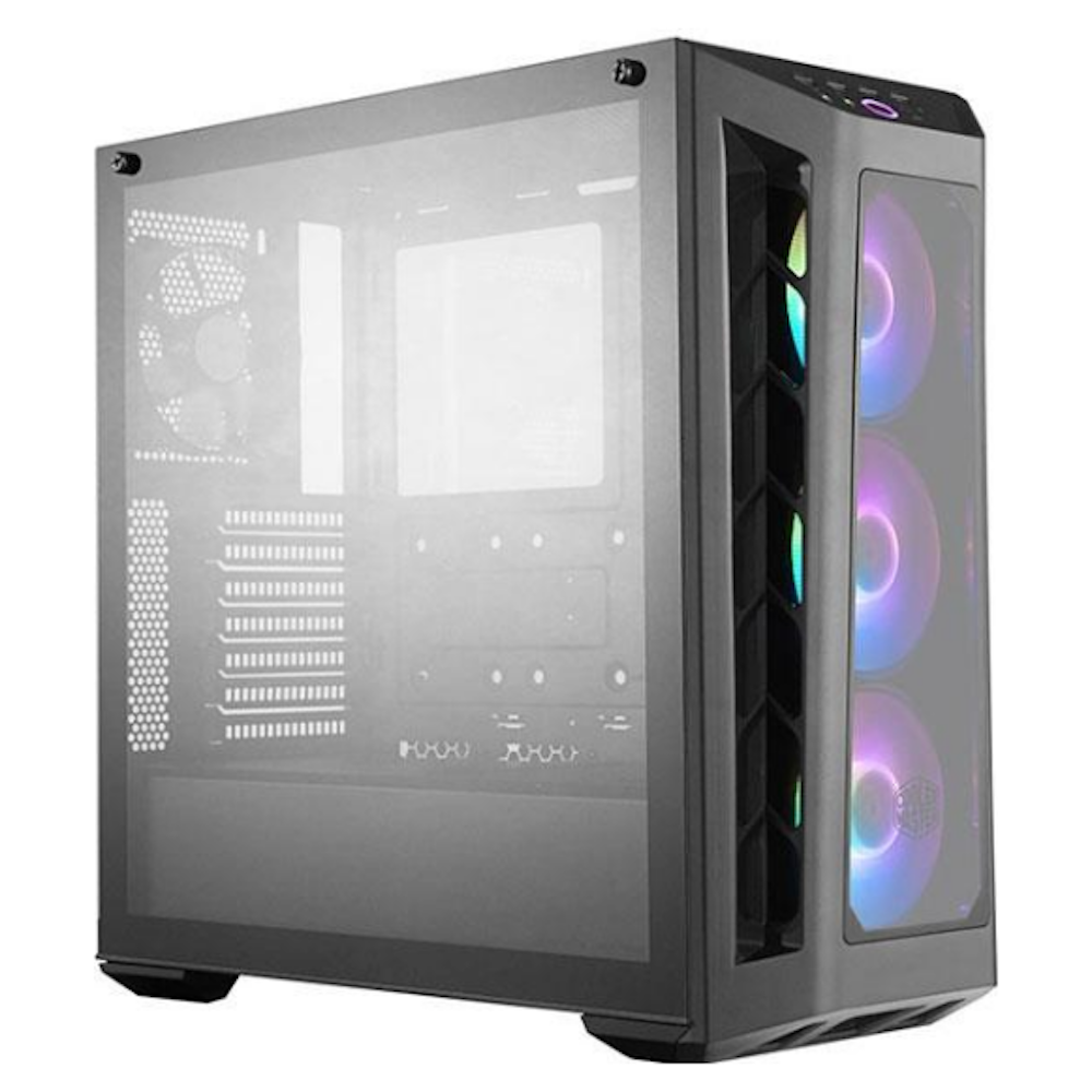 A large main feature product image of Cooler Master MasterBox MB530P Mid Tower Case - Black