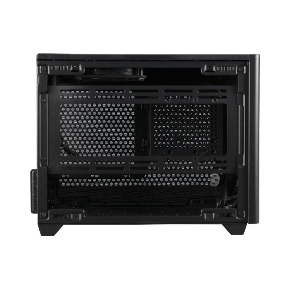 A large main feature product image of Cooler Master MasterBox NR200 Black mITX Case