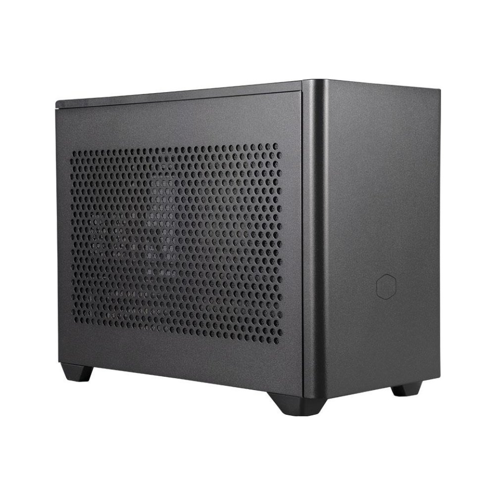 A large main feature product image of Cooler Master MasterBox NR200 Black mITX Case