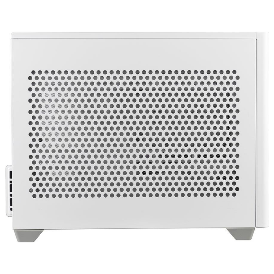 A large main feature product image of Cooler Master NR200 SFF 18.2L Mini-ITX Case (White)