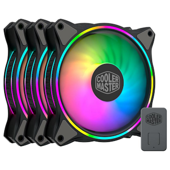 Product image of Cooler Master MasterFan MF120 Halo ARGB 3-in-1 120mm Fan  - Click for product page of Cooler Master MasterFan MF120 Halo ARGB 3-in-1 120mm Fan 