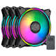 A small tile product image of Cooler Master MasterFan MF120 Halo ARGB 3-in-1 120mm Fan 