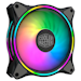 A product image of Cooler Master MasterFan MF120 Halo Dual Loop ARGB 120mm Fan