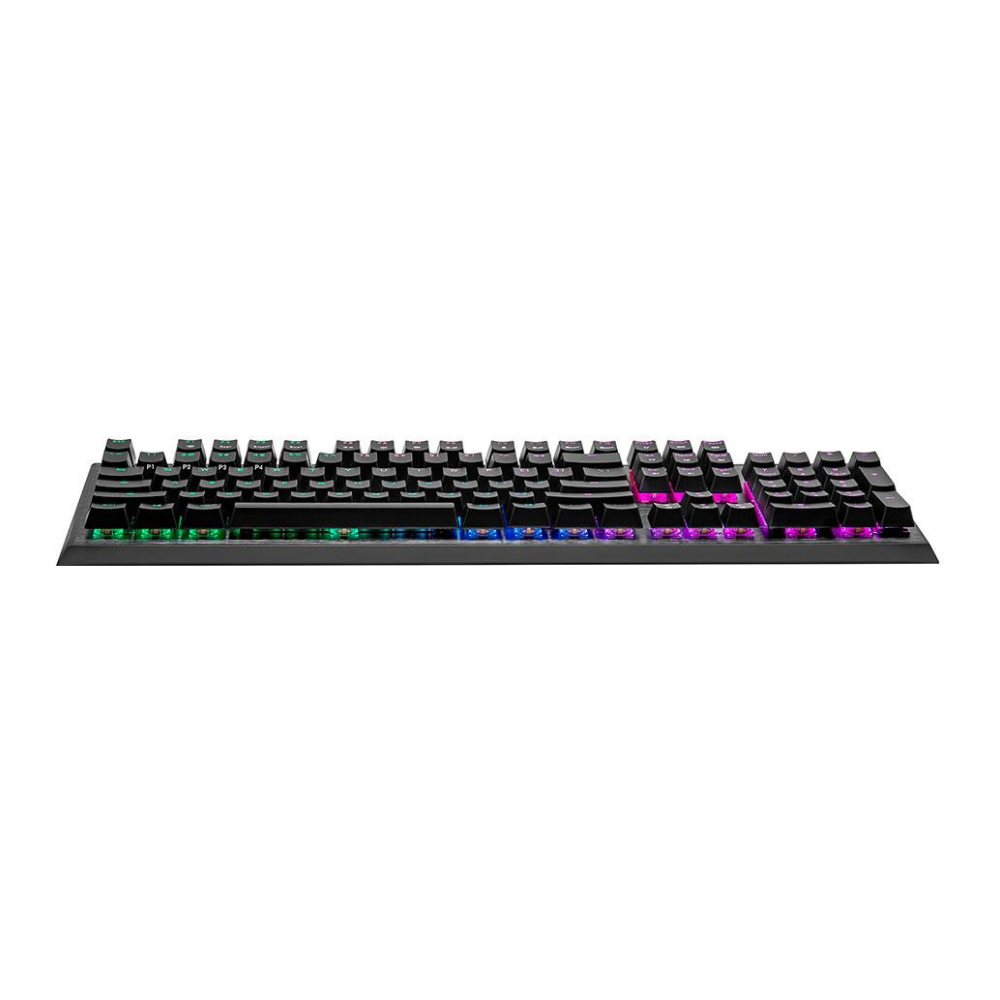 A large main feature product image of Cooler Master MasterKeys CK550 RGB Mechanical Keyboard (MX Brown) V2