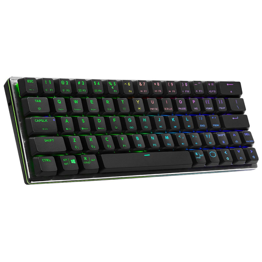 A large main feature product image of Cooler Master MasterKeys SK622 RGB Wireless Mechanical Keyboard (Red Switch)