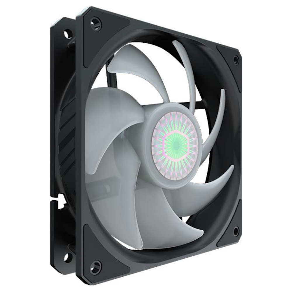 A large main feature product image of Cooler Master SickleFlow 120 ARGB 120mm Cooling Fan - 3 Pack