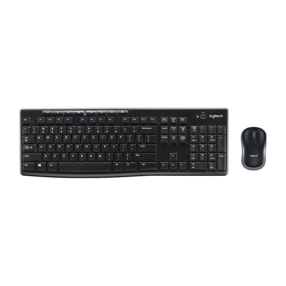 A large main feature product image of Logitech MK270R - Cordless Keyboard & Mouse Set
