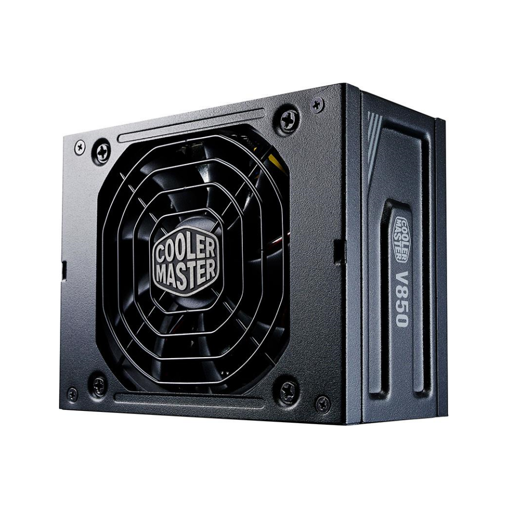 A large main feature product image of Cooler Master V SFX 850W 80Plus Gold Fully Modular Power Supply