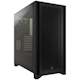 A small tile product image of Corsair 4000D Airflow Mid Tower Case - Black