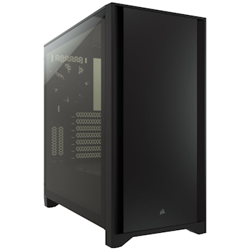 Product image of Corsair 4000D Black Case w/ Tempered Glass Side Panel - Click for product page of Corsair 4000D Black Case w/ Tempered Glass Side Panel