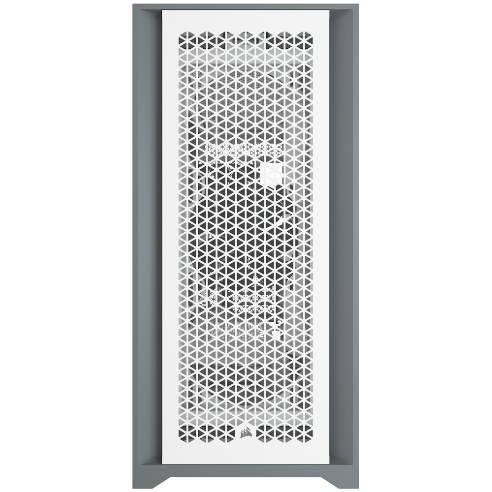 A large main feature product image of Corsair 5000D Airflow Mid Tower Case - White