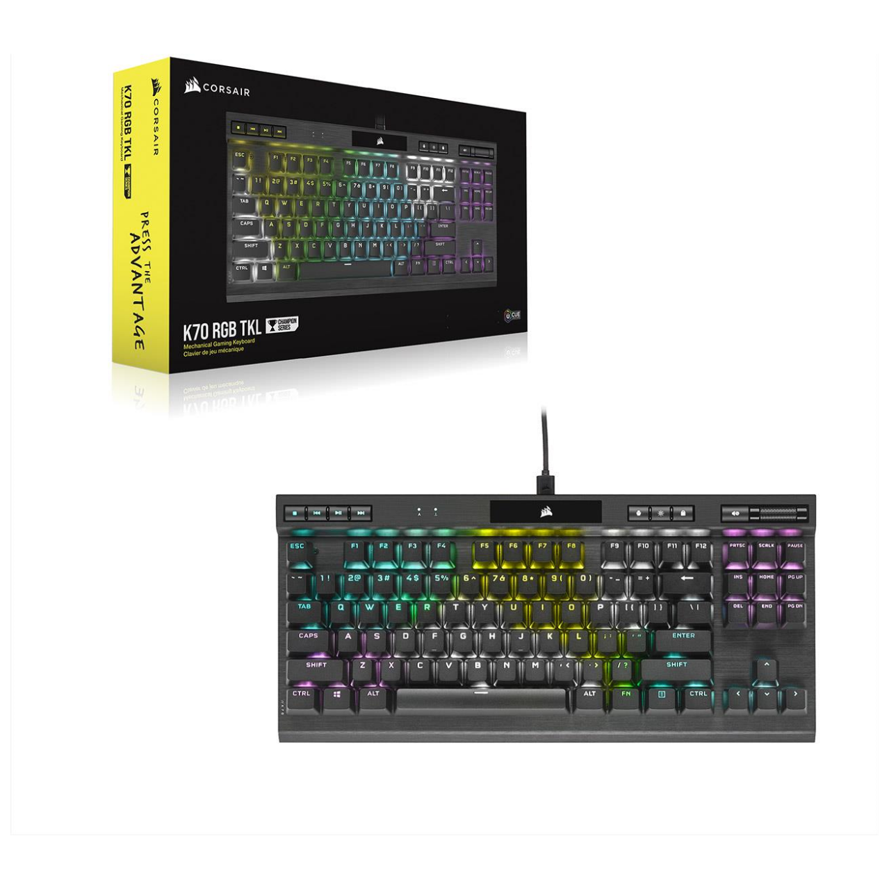 corsair k70 tkl rgb champion series