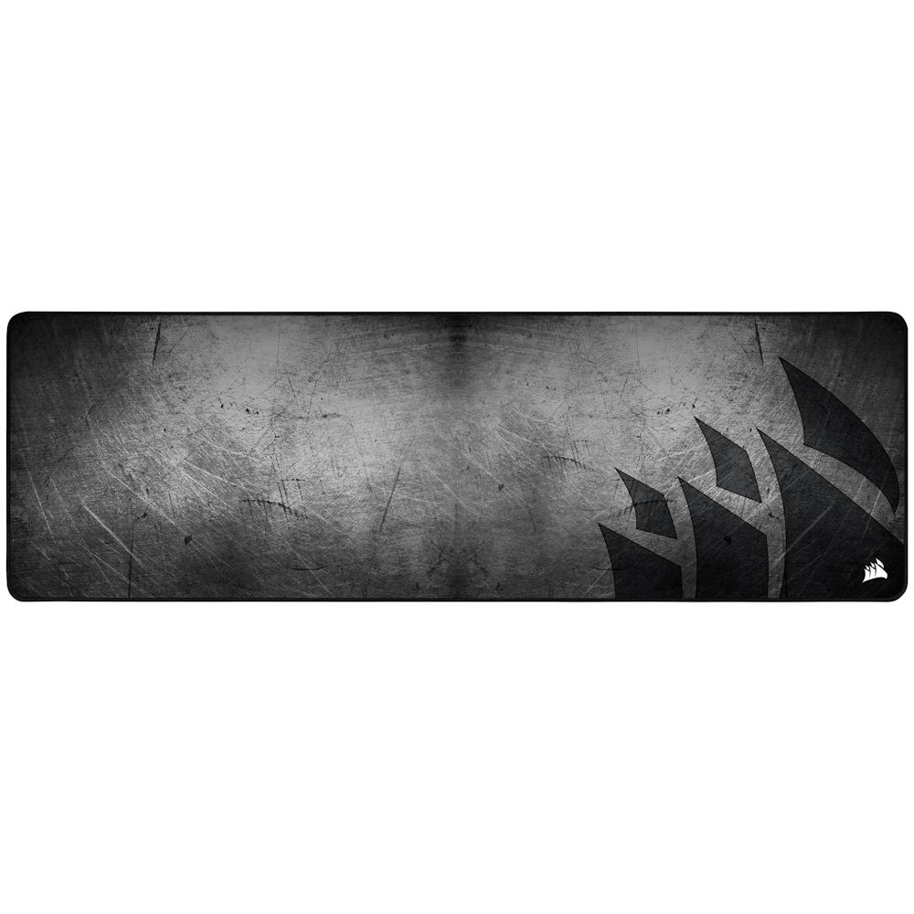 A large main feature product image of Corsair MM300 PRO Extended Gaming Mousemat
