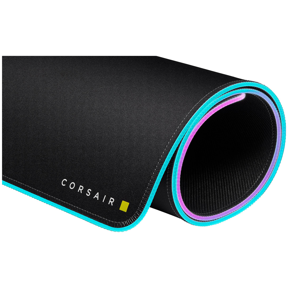 A large main feature product image of Corsair MM700 RGB Cloth Gaming Mousepad (Extended)