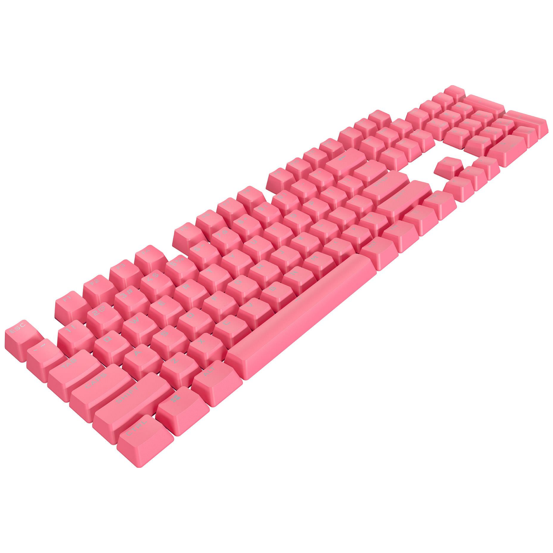 pink blank keycaps