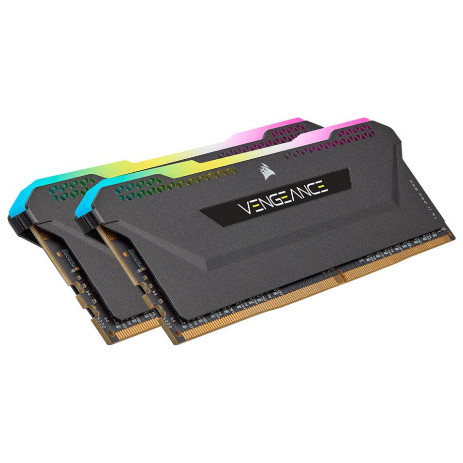 A large main feature product image of Corsair Vengeance RGB Pro SL 32GB Kit (2x16GB) DDR4 C18 3600MHz
