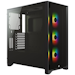 A product image of Corsair iCue 4000X Mid Tower Case - Black