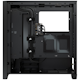 A small tile product image of Corsair iCue 4000X Mid Tower Case - Black