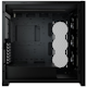 A small tile product image of Corsair iCue 5000X Mid Tower Case - Black