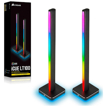 Product image of Corsair LT100 Smart Lighting Towers - Starter Kit - Click for product page of Corsair LT100 Smart Lighting Towers - Starter Kit