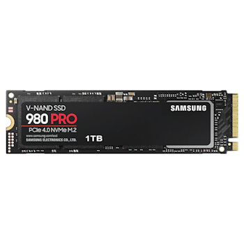 Product image of Samsung 980 Pro PCIe Gen4 NVMe M.2 SSD - 1TB - Click for product page of Samsung 980 Pro PCIe Gen4 NVMe M.2 SSD - 1TB