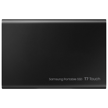 Product image of Samsung T7 Touch 1TB USB3.2 Black Portable SSD - Click for product page of Samsung T7 Touch 1TB USB3.2 Black Portable SSD