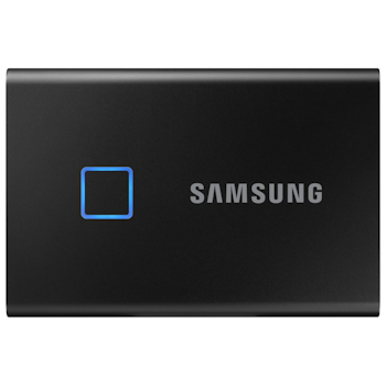 Product image of Samsung T7 Touch 1TB USB3.2 Black Portable SSD - Click for product page of Samsung T7 Touch 1TB USB3.2 Black Portable SSD